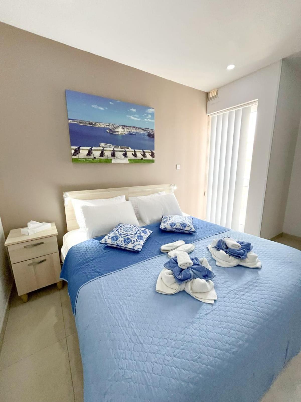 Apartament In Ta' Xbiex 3Br- 3 Min Yatch Marina Msida Eksteriør billede